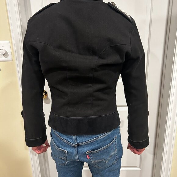 Shrine Hollywood California Jean Royal Marine Jacket Military - Picture 11 of 12